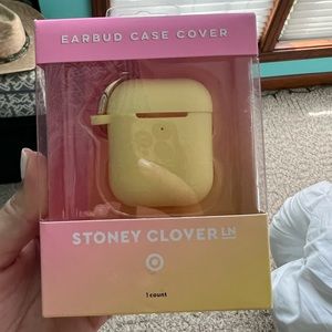 Stoney Clover X Target Yellow Pineapple print Airpod Case